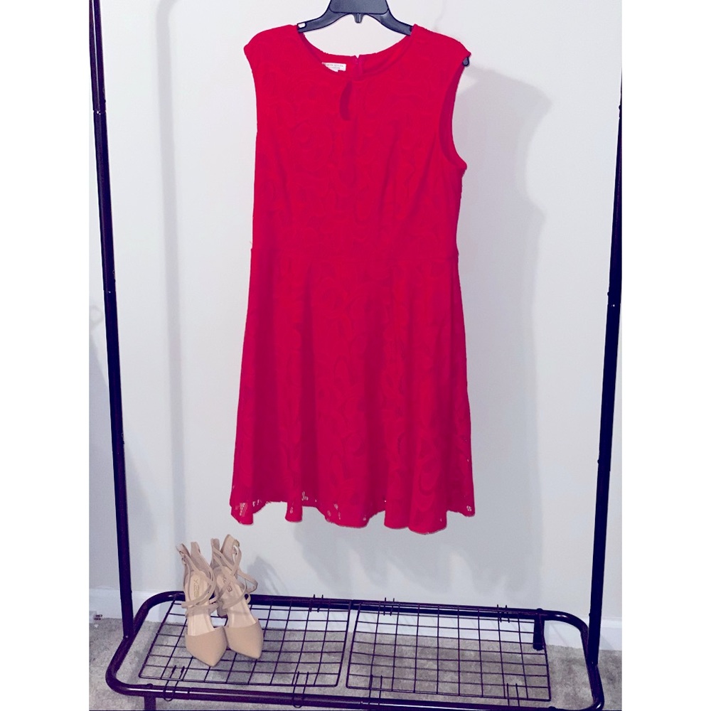 London Style Pink Lace Dress
